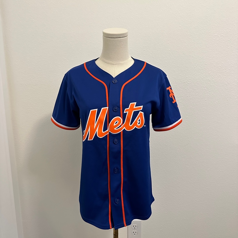 New York Mets Jersey Genuine Merchandise Sz 10/12 or Women’s Small